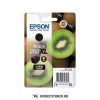 Epson T02G1 Bk fekete tintapatron /C13T02G14010, 202XL/, 13,8ml | eredeti termék