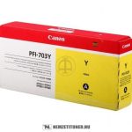   Canon PFI-703 Y sárga tintapatron /2966B001/, 700 ml | eredeti termék