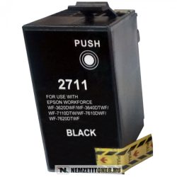 Epson T2711 XXL Bk fekete tintapatron /C13T27114010/, 35ml | utángyártott import termék