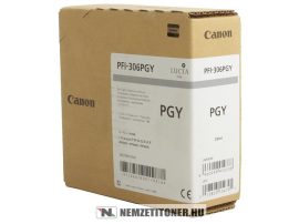 Canon PFI-306 PGY fényes szürke tintapatron /6667B001/, 330 ml | eredeti termék