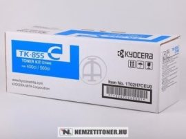Kyocera TK-855 C ciánkék toner /1T02H7CEU0/, 18.000 oldal | eredeti termék