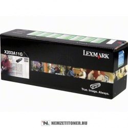 Lexmark X203, X204 toner /X203A11G/, 2.500 oldal | eredeti termék