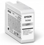   Epson T47A9 LGy - világos szürke tintapatron /C13T47A900/, 50ml | eredeti termék
