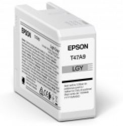 Epson T47A9 LGy - világos szürke tintapatron /C13T47A900/, 50ml | eredeti termék