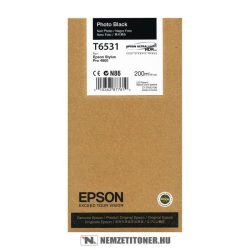 Epson T6531 PBk fekete fotó tintapatron /C13T653100/, 200ml | eredeti termék