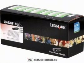 Lexmark X463, X464, X466 XL toner /X463H11G/, 9.000 oldal | eredeti termék