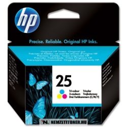 HP 51625AE színes #No.25 tintapatron, 20 ml | eredeti termék