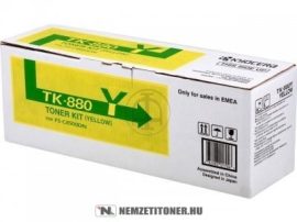 Kyocera TK-880 Y sárga toner /1T02KAANL0/, 18.000 oldal | eredeti termék