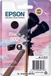   Epson T02V1 Bk fekete tintapatron /C13T02V14010, 502/, 4,6ml | eredeti termék
