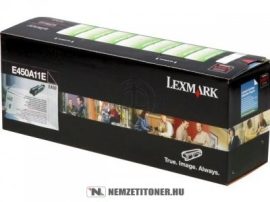 Lexmark Optra E450 toner /E450A11E/, 4.000 oldal | eredeti termék