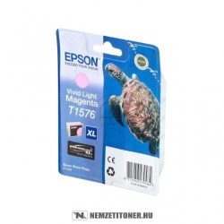 Epson T1576 LM világos magenta tintapatron /C13T15764010/, 25,9ml | eredeti termék