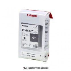Canon PFI-103 GY szürke tintapatron /2213B001/, 130 ml | eredeti termék