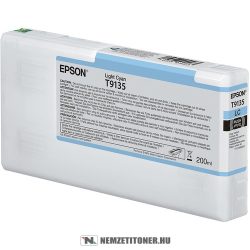 Epson T9135 LC világos ciánkék tintapatron /C13T913500/, 200ml | eredeti termék