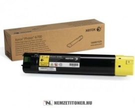 Xerox Phaser 6700 Y sárga XL toner /106R01525/, 12.000 oldal | eredeti termék