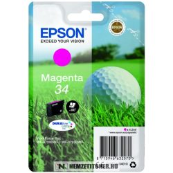 Epson T3463 M magenta tintapatron /C13T34634010/, 4,2 ml | eredeti termék