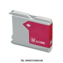 Brother LC-970 / LC-1000 M magenta tintapatron | utángyártott import termék