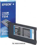   Epson T514 C ciánkék tintapatron /C13T514011/, 500 ml | eredeti termék