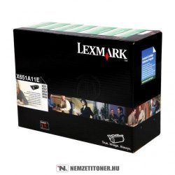 Lexmark X650, X651, X652 toner /X651A11E/, 7.000 oldal | eredeti termék