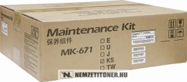 Kyocera MK-671 maintenance kit /1702K58NL0/, 300.000 oldal | eredeti termék