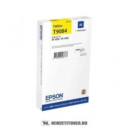 Epson T9084 Y sárga XL tintapatron /C13T908440/, 39ml | eredeti termék