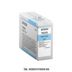 Epson T8505 LC világos ciánkék tintapatron /C13T850500/, 80ml | eredeti termék