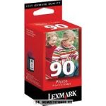   Lexmark 12A1990E fotó színes #No.90 tintapatron, 21 ml | eredeti termék