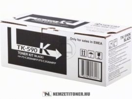 Kyocera TK-590 K fekete toner /1T02KV0NL0/, 7.000 oldal | eredeti termék