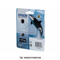 Epson T7608 MBk matt fekete tintapatron /C13T76084010/, 25,9ml | eredeti termék