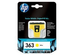 HP C8773EE Y sárga #No.363 tintapatron, 4 ml | eredeti termék