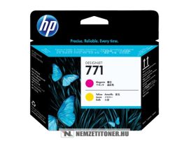 HP CE018A magenta + ciánkék nyomtatófej /No.771/ | eredeti termék