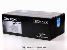 Lexmark X560 Bk fekete toner /X560H2KG/, 10.000 oldal | eredeti termék