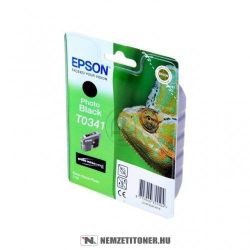 Epson T0341 Bk fekete tintapatron /C13T03414010/, 17 ml | eredeti termék
