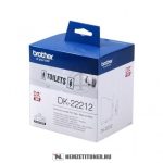   Brother DK-22212 fehér filmszalag, 62 mm x 15,24 m | eredeti termék