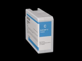 Epson ColorWorks C6500 C - ciánkék tintapatron /C13T44C240, SJIC36P/, 32,5ml | eredeti termék