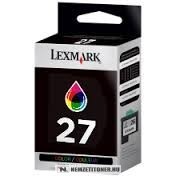 Lexmark 10N0227E színes #No.27 tintapatron | eredeti termék