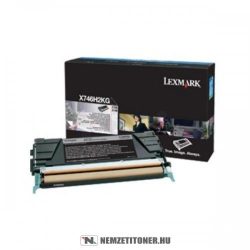 Lexmark X746, X748 Bk fekete toner /X746H3KG/, 12.000 oldal | eredeti termék