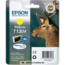 Epson T1304 Y sárga tintapatron /C13T13044012/, 10,1ml | eredeti termék