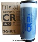   RISO CR 1610 Bk fekete tinta /S-2487E/, 2x800 ml | eredeti termék