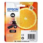  Epson T3361 XL PBk fotó fekete tintapatron /C13T33614012, 33XL/, 8,1ml | eredeti termék