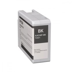 Epson ColorWorks C6500 Bk - fekete tintapatron /C13T44C140, SJIC36P/, 32,5ml | eredeti termék