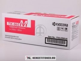Kyocera TK-865 M magenta toner /1T02JZBEU0/, 12.000 oldal | eredeti termék