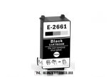   Epson T2661 XXL Bk fekete tintapatron /C13T26614010/, 13ml | utángyártott import termék