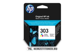 HP T6N01AE színes #No.303 tintapatron, 4 ml | eredeti termék