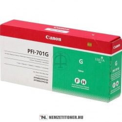 Canon PFI-701 G zöld tintapatron /0907B001/, 700 ml | eredeti termék
