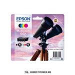   Epson T02V6 BK,C,M,Y multipack tintapatron /C13T02V64010, 502/, 4,6 ml+3x3,3 ml | eredeti termék