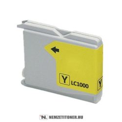 Brother LC-970 / LC-1000 Y sárga tintapatron | utángyártott import termék