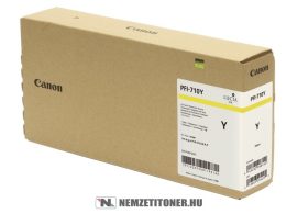 Canon PFI-710 Y sárga tintapatron /2357C001/, 700 ml | eredeti termék