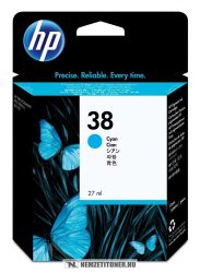 HP C9415A C ciánkék #No.38 tintapatron, 27 ml | eredeti termék