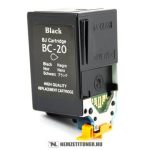   Canon BC-20 Bk fekete tintapatron /0895A002/, 44 ml | utángyártott import termék