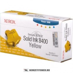 Xerox Phaser 8400 Y sárga toner /108R00607/ 3db, 3.400 oldal | eredeti termék